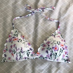 Floral bathing suit top from H&M